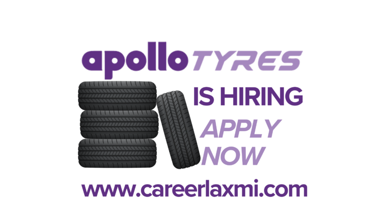 Key account manager at Apollo tyres by Careerlaxmi