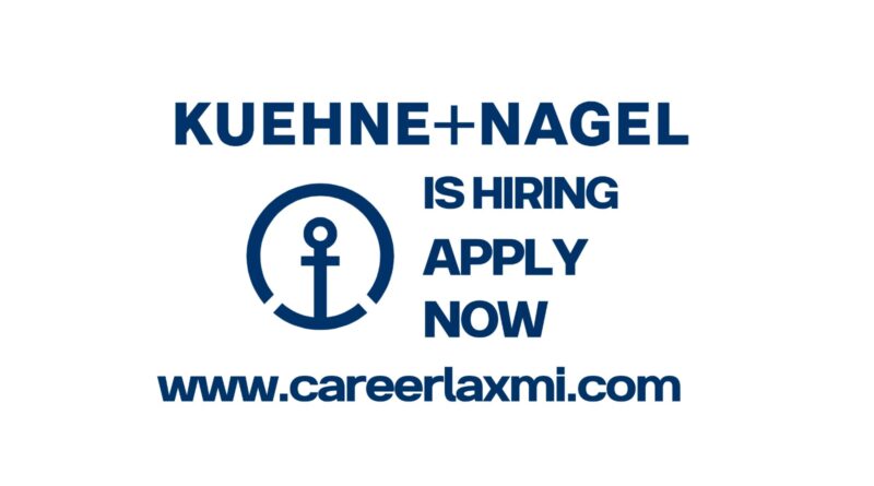 Sales Representative at Kuehne+Nagel - Careerlaxmi jobs