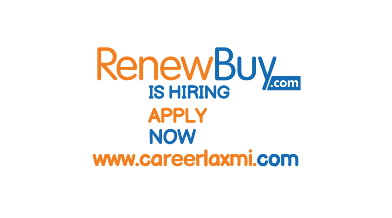 RenewBuy.Com is Welcoming B.Com Graduates for the Role of Sales Manager in Pune - Apply Now for an Exciting Opportunity!