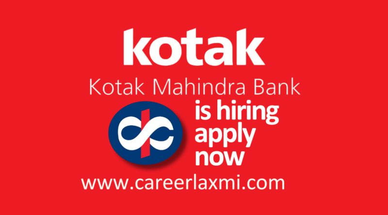 Kotak Mahindra Bank is Hiring for Location Sales Manager Role in Pune – Apply Now! Don't Miss Out, Apply Early for this Opportunity.