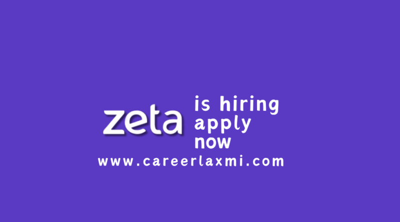 Opportunity to work in the CEO's office. Apply now for the Executive Assistant role at Zeta.(3 years)