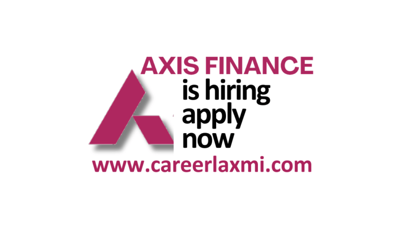Axis Finance Ltd is Hiring: Senior Manager - Audit & Process (CA/MBA in Finance)