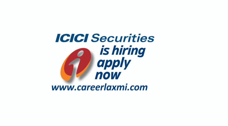 ICICI Securities Limited invites applications for Relationship Manager. Freshers are encouraged to apply.