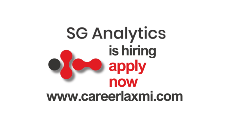 Apply Now for Senior Analyst (Business Analysts/Data Analysts) Position at SG Analytics - Exciting Job Opportunity!